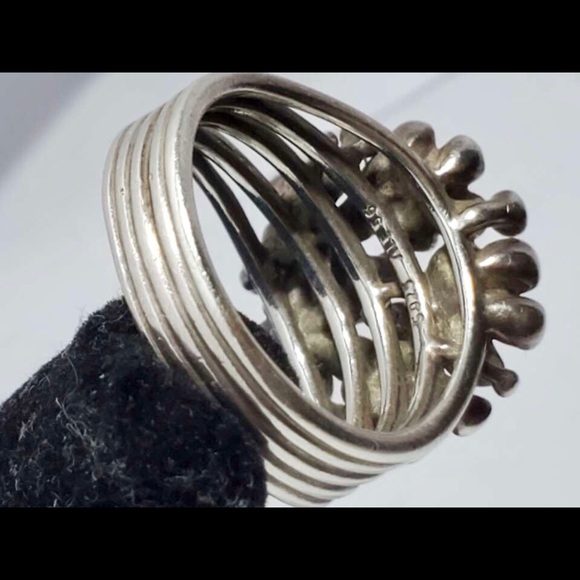 Pandora Cherry Blossom Bouquet Ring - Picture 3 of 3